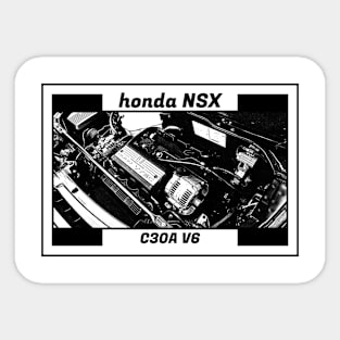 HONDA NSX ENGINE Sticker